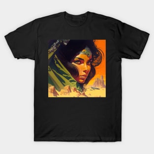 We Are Floating In Space - 93 - Sci-Fi Inspired Retro Artwork T-Shirt